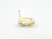 Ringe Lorenza Gioielli Tutto Oro Tre Colori in Gelbgold Diamante 0.02 Ct 357882-23 - 357882-23